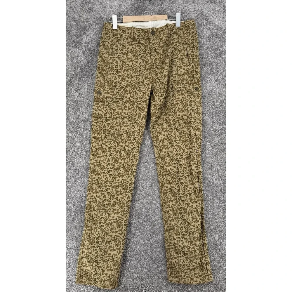Mem's Slim Straight Camo Cargo Pants 32x34 Camouflage 13469-0005 Green